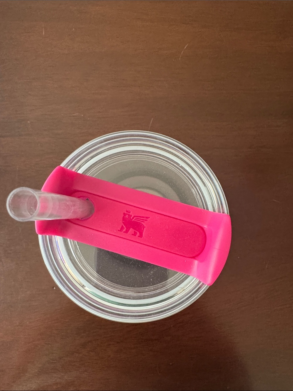 STANLEY 20 oz PINK Tumbler with Straw - Picture 3 of 5